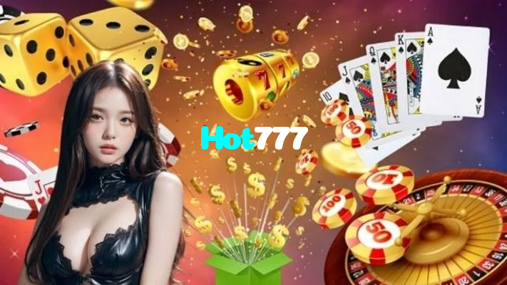 Hot777 casino presented on mobile device in Pakistan with slots and live games